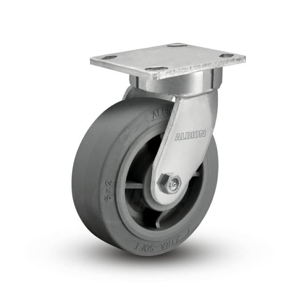 8 Inch Albion 110 Contender Kingpinless Swivel Caster - (110XS08228S)