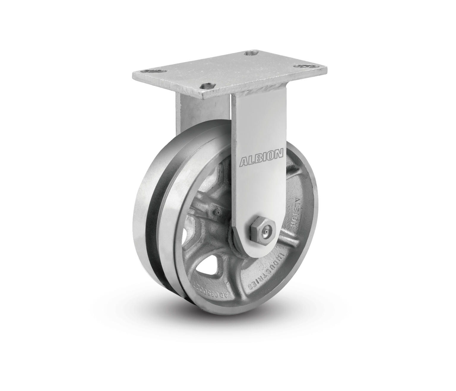 10 Cast Iron V Groove Rigid Caster The Caster Guy 10-cast-iron-v-groove-rigid-caster-the-caster-guy