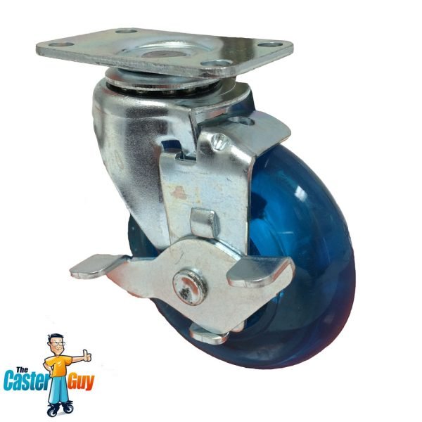 ice plate caster blue
