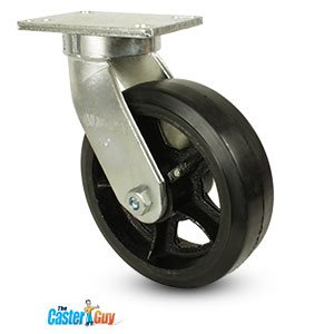 Extra-Heavy-Duty Kingpinless Plate Casters | The Caster Guy