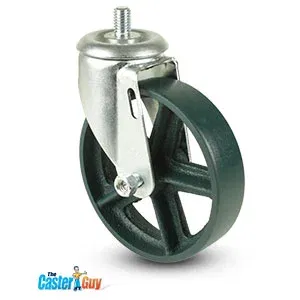 vintage industrial stem caster